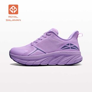 萨拉曼跑步鞋2024秋冬加厚新款女鞋减震轻便厚底休闲运动鞋男跑鞋