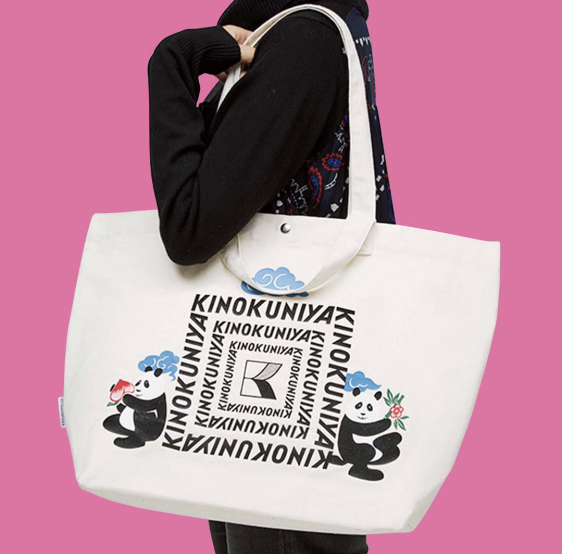 日本杂志附录纪国屋 简约手提帆布袋 购物袋 按扣大容量单肩包,箱包皮具/热销女包/男包,时尚帆布包,淘宝优惠券,粉丝福利购,淘宝优惠卷