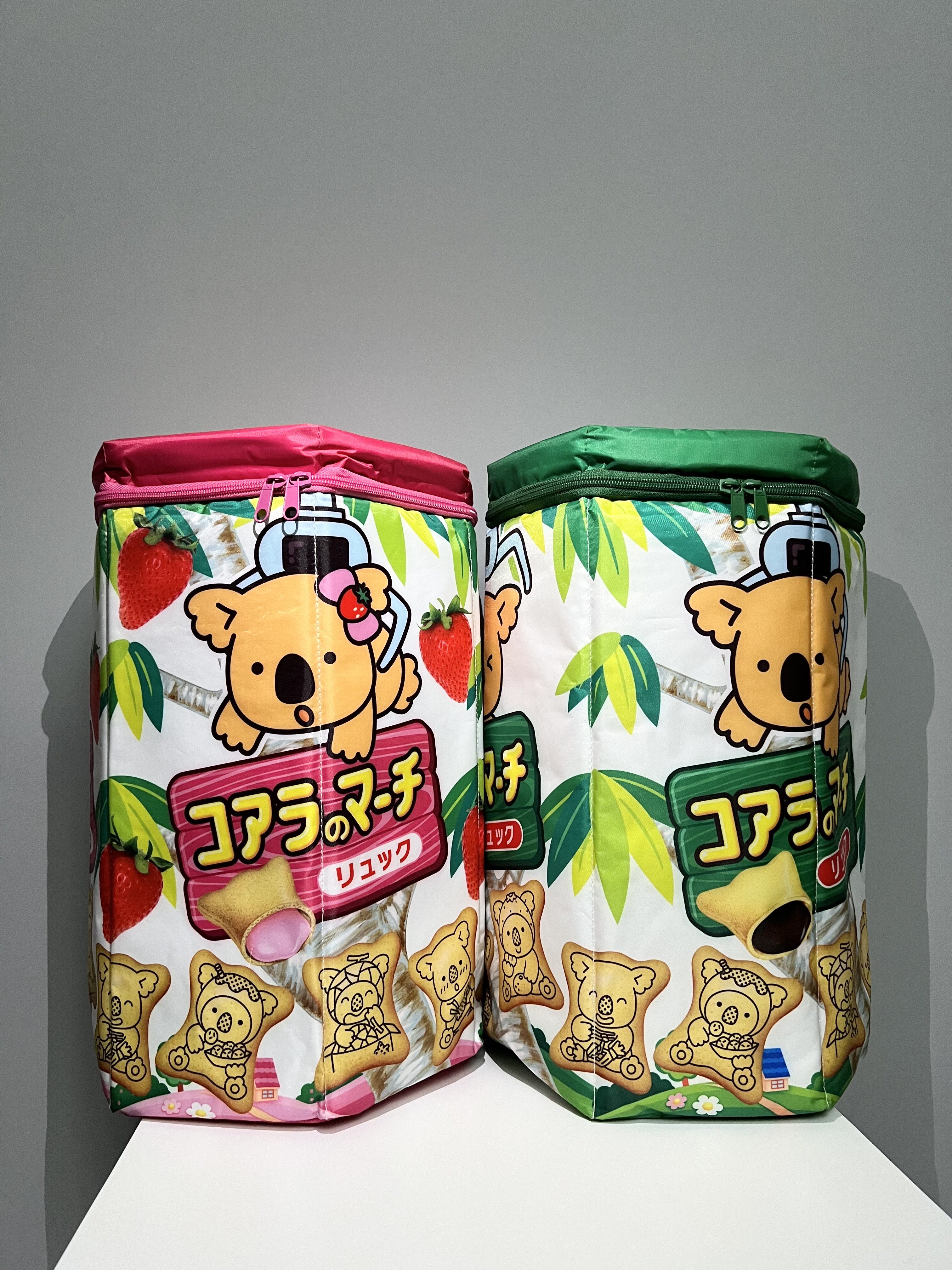 现货日本正品考拉熊大号收纳桶男女休闲可爱双肩背包