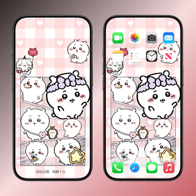 chiikawa吉伊iPhone苹果ios手机live壁纸 4K高清安卓手机动态壁纸