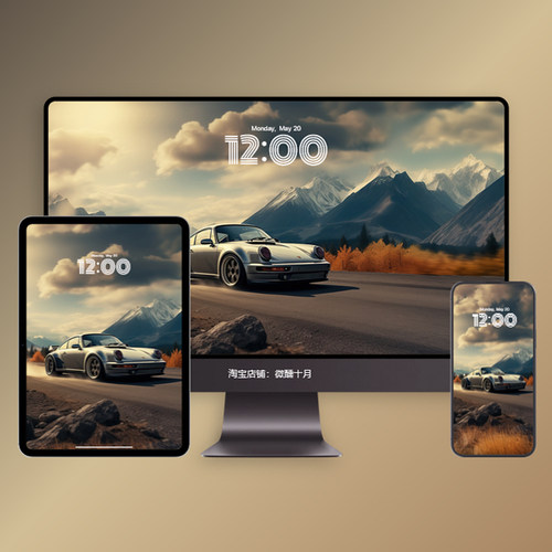保时捷911汽车 4K高清iPhone苹果壁纸 ipad平板安卓Mac电脑壁纸