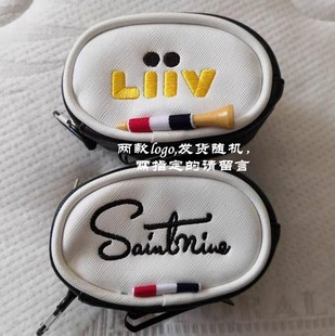 出口高尔夫小球包男女小球袋下场配件收纳包腰包小挂包球Tee包
