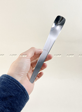 304不锈钢甜品勺子吃蛋糕勺高颜值平头小方头网红ins咖啡勺水果勺