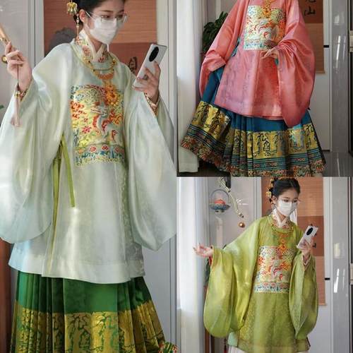 补圆领大襟惜文獬豸原杨家桥汉服