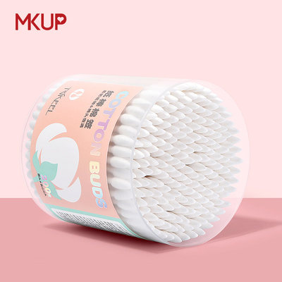 川琦儿200支盒装棉签圆头+尖头