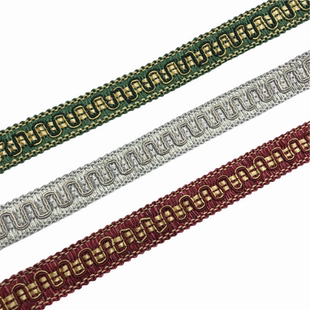 1.8厘米窗帘装饰花边窄边灯罩辅料小边镶边包边DIY沙发接缝边