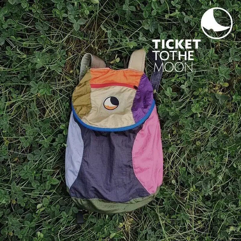 Ticket ToThe Moon户外徒步旅行超轻便携式休闲包登山双肩包背包