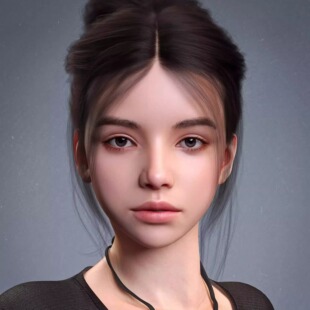 DAZ资源 Umme Genesis for 少女 仅体型 Feminine