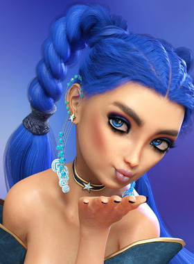 DAZ资源  Noelami for Kanade 8 卡通美女体型(仅体型) [IM]