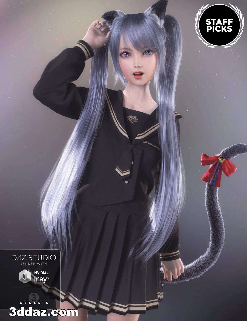 daz3d  角色体型  kanade 8