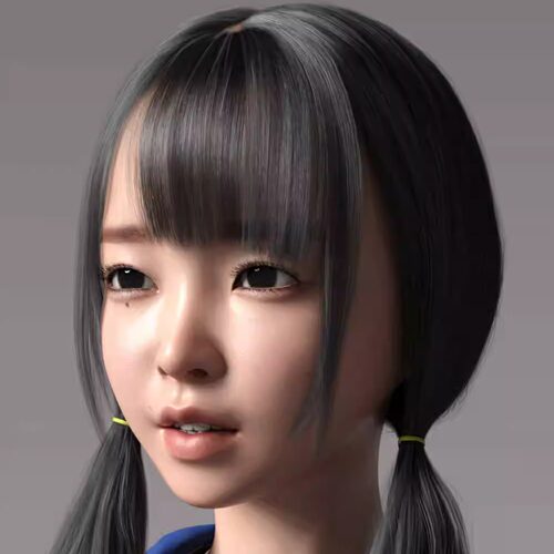 DAZ资源 Xiao Yun and Expressions G8F 亚洲小女孩(仅体型) [IM]