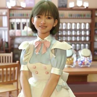 仅服装 KuJ Cute Outfit for Maid dForce 女仆装 套装 Cafe