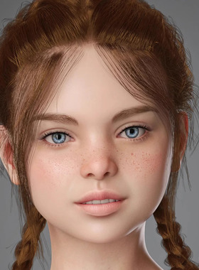 DAZ资源 MB Ranice for G9F 欧美小女孩体型 （仅体型） [IM]