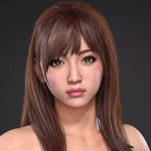 DAZ资源 IM格式 Genesis 仅体型 for Mio HID 亚洲少女体型