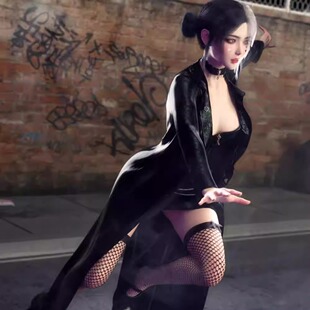 DAZ资源 Aster dForce for Goth Genesis Outfit 服装 仅服装