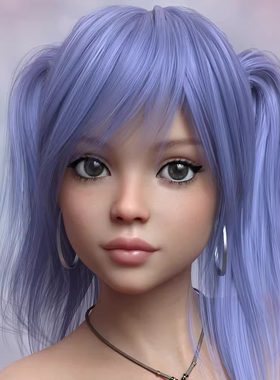DAZ资源 SASE Merida for G8F and G8.1F  欧美少女 (仅体型)  IM