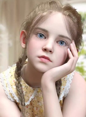 DAZ资源 CNB Dallas for Genesis 9 欧美女童 (仅体型) [IM]