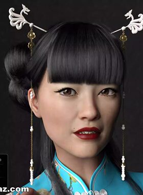 3ddaz.com   典型亚洲女性体型The Empress For G8F
