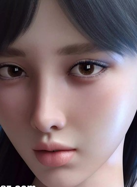 DAZ资源 Vo Beata HD for Genesis 9 亚洲萝莉美少女 (仅体型) IM