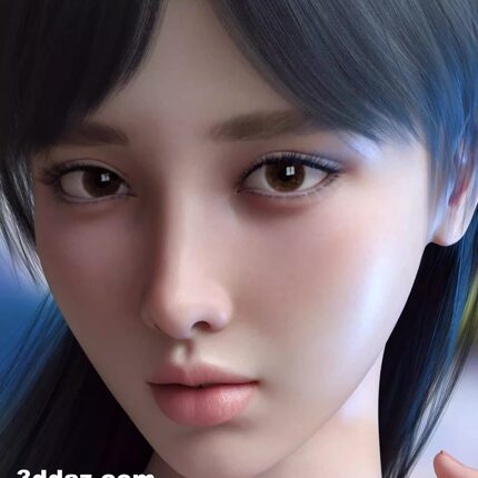 DAZ资源 Vo Beata HD for Genesis 9 亚洲萝莉美少女 (仅体型) IM