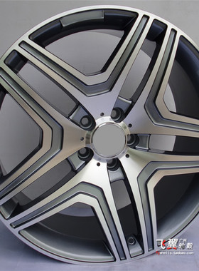 适用于19 20 21 22寸奔驰ML63 G63 GLK GL R GLE G500GLS GLE轮毂