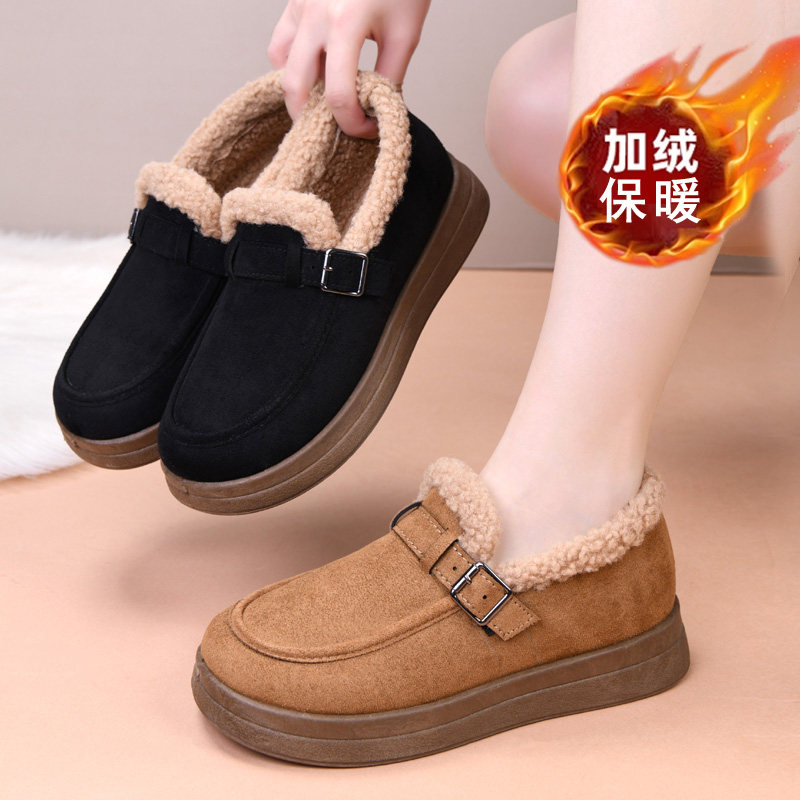 冬季老北京布鞋女棉鞋加绒保暖妈妈棉鞋防滑加厚绒毛中老年女棉靴,女鞋,棉鞋,淘宝优惠券,粉丝福利购,淘宝优惠卷