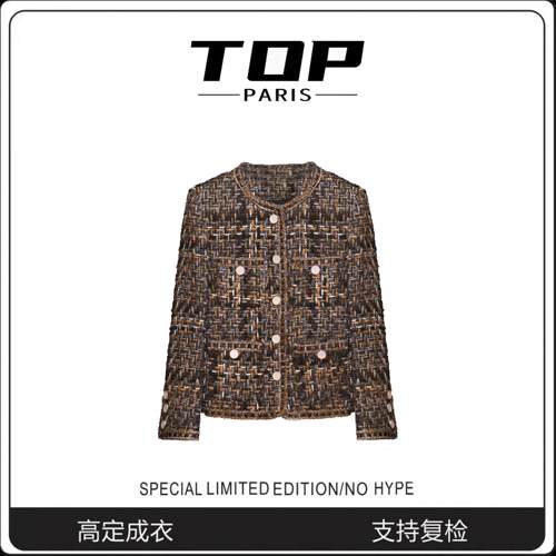 TOP小香风法式气质名媛短外套