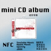 BABYMONSTER宝怪AHYEON迷你专辑SHEESH周边nfc挂件饰CD钥匙扣礼物