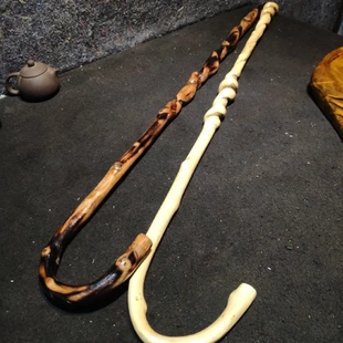 山藤老人拐杖防身手杖原藤木拐棍整根原生藤条登山杖价泉熔