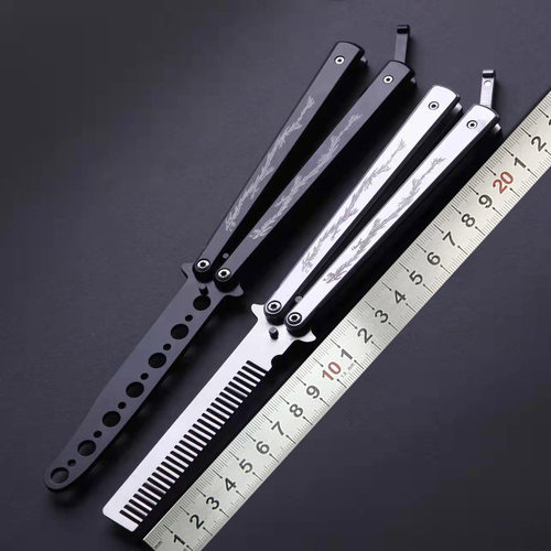 蝴蝶刀练习工具蝴蝶梳