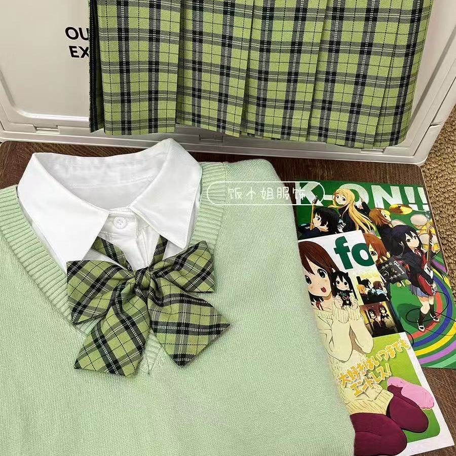 小青梅日系JK制服马甲套装套装