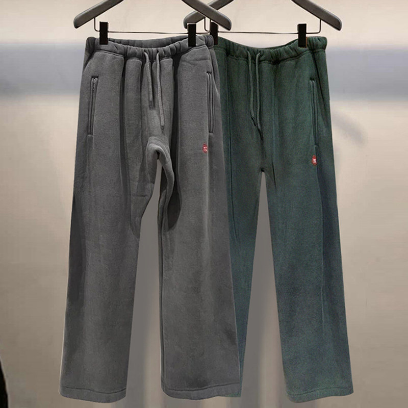 大王苹果卫裤女运动风加绒直筒长裤2025秋冬新款抽绳收腰休闲裤子,女装/女士精品,卫裤,淘宝优惠券,粉丝福利购,淘宝优惠卷