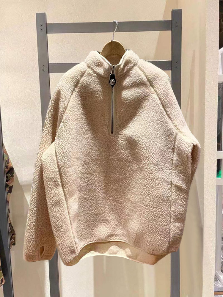 大王2025秋冬新款羊羔毛卫衣女宽松立领时尚BF风套头毛绒外套上衣,女装/女士精品,卫衣/绒衫,淘宝优惠券,粉丝福利购,淘宝优惠卷