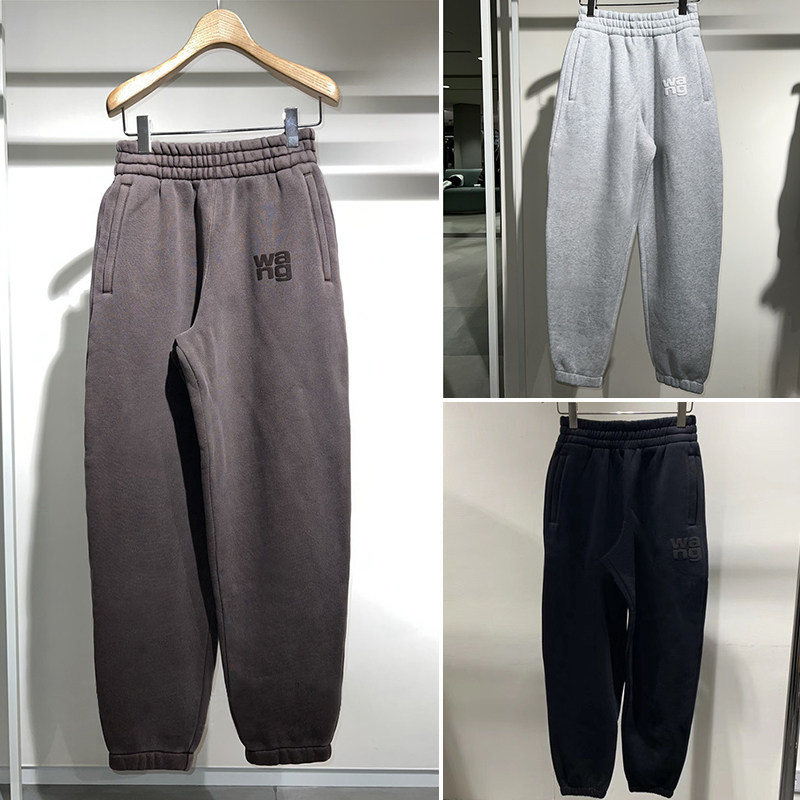 大王家字母印花卫裤女2025秋冬经典款宽松运动时尚休闲套装长裤子,女装/女士精品,卫裤,淘宝优惠券,粉丝福利购,淘宝优惠卷