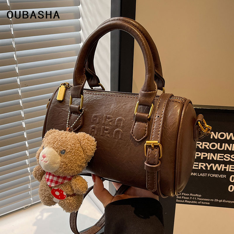 欧芭莎高级感手提包女百搭斜挎包