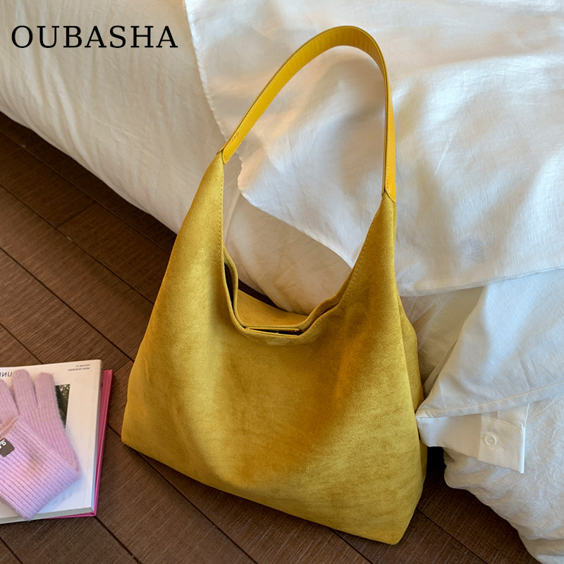 欧芭莎高级感大容量通勤托特包