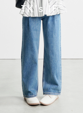 【南青山】定制口袋特殊裁剪工艺牛仔裤