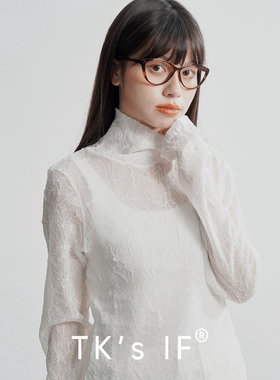 【komorebi】褶皱 工艺 肌理 秋冬 打底  上衣