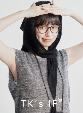 【三原】亚麻莱赛尔混纺三角披肩