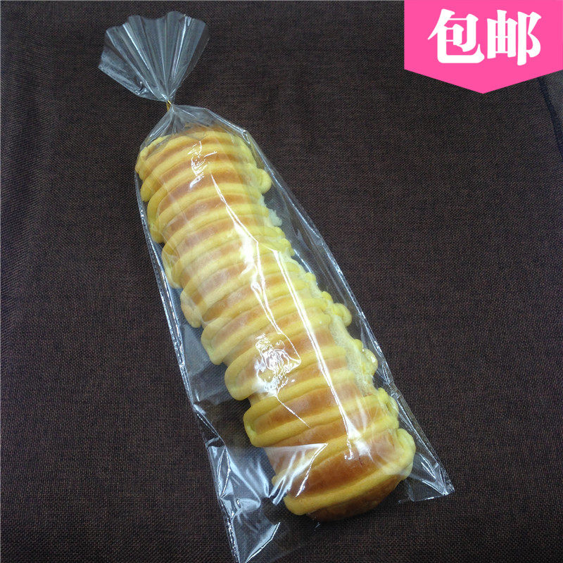 中号大号毛毛虫面包袋透明袋长条图片