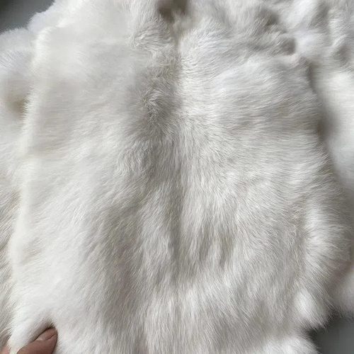 真家兔皮皮毛一体面料獭兔衣服内胆原料手工diy 护膝膝盖护腰保暖