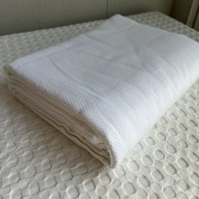 纯棉白色床单单件加厚全棉