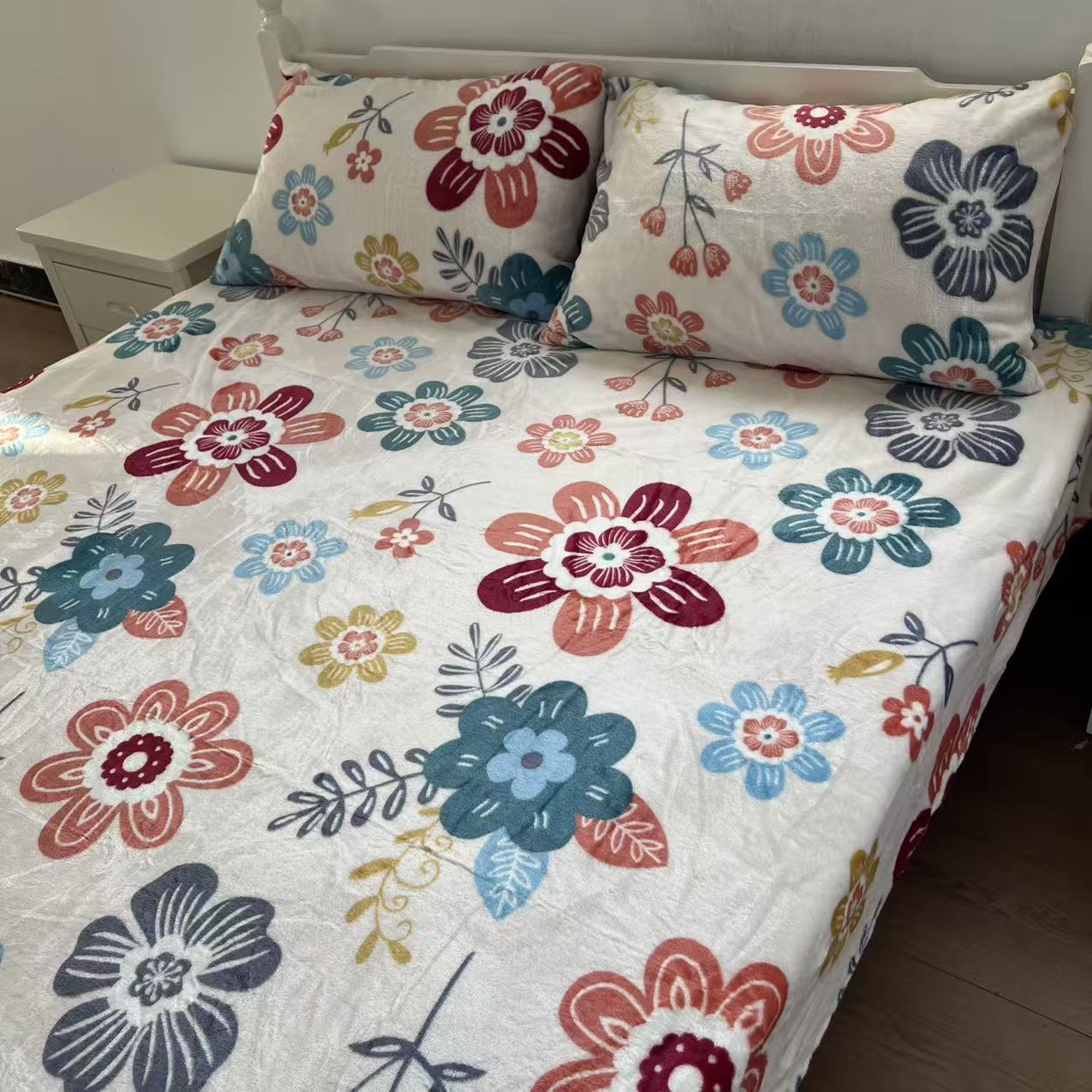 清仓！外贸双面法兰绒床单单件加绒牛奶绒加厚保暖珊瑚绒睡单冬季