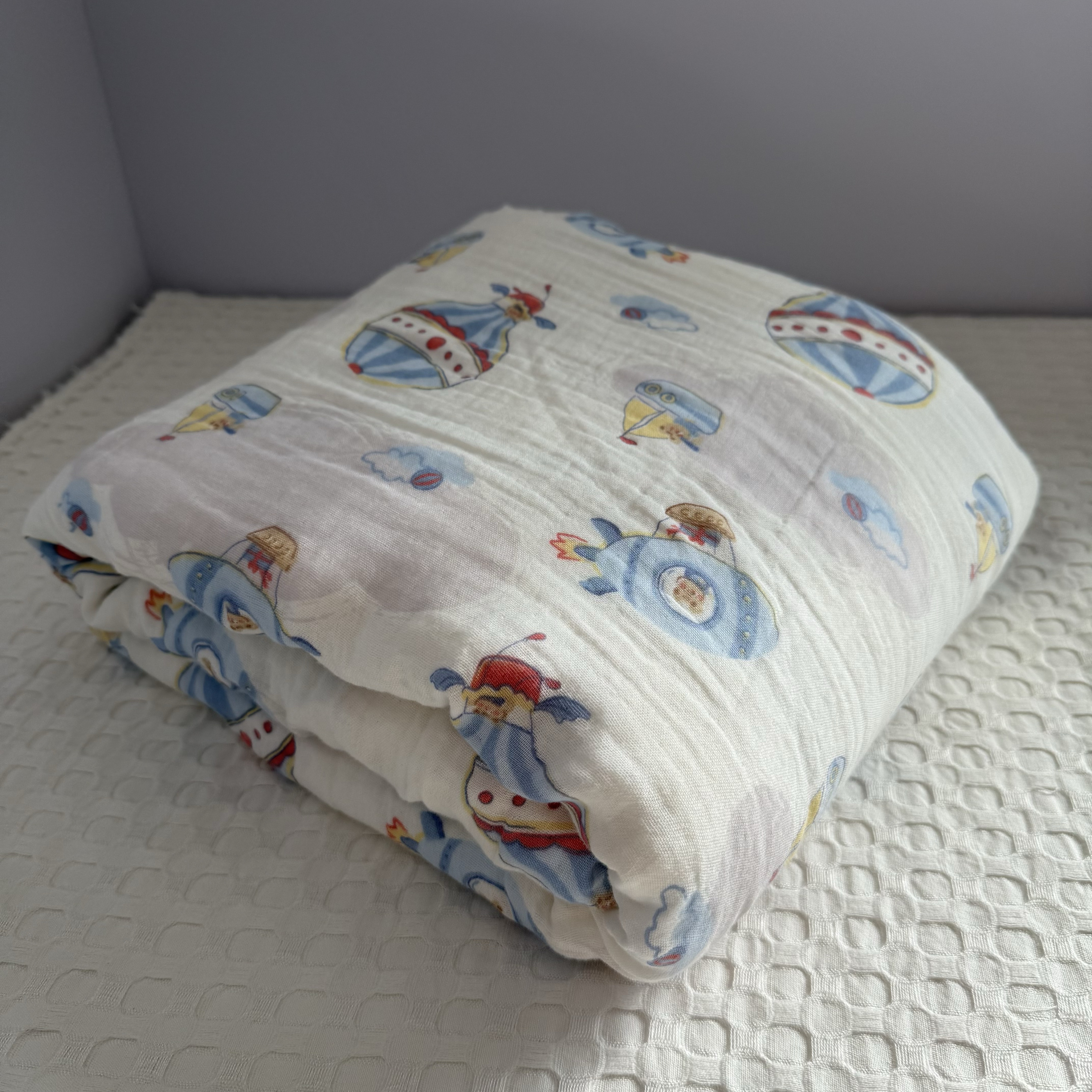 a类婴儿级别！外贸尾单全棉双层纱被套单件纯棉亲肤透气双人被罩