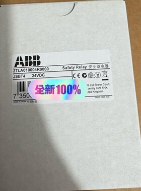 全新原装正品ABB安全继电器JSBT4，2TLA010004议价