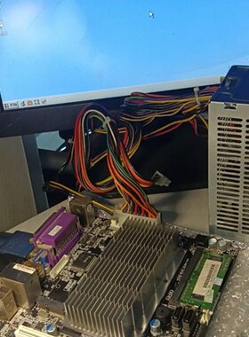 lTX5258M工控主板N455处理器外观一般无焊无议价