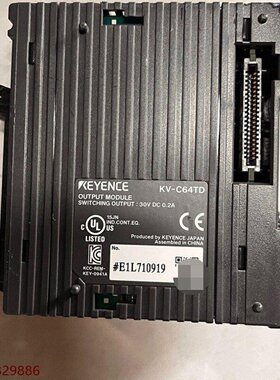 KEYENCEKVC64TD输出模块30VDC0.2A议价