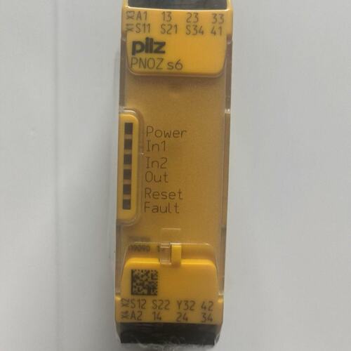 PILZ皮尔兹PNOZ s6安全继电器，型号750106，德议价
