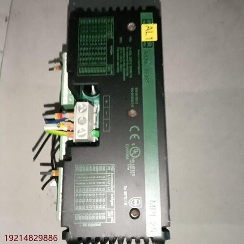 出这款MPL25型号的MURR穆尔变频器拥有黑色外壳和绿色电议价