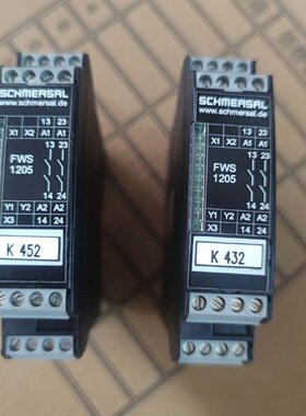 原装正品SCHMERSAL安全继电器 FWS 1205C议价